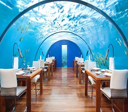 راه اندازی رستوران زیر آب