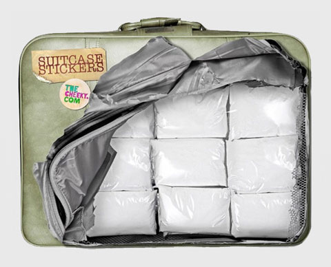 چمدان حاوی موادمخدر